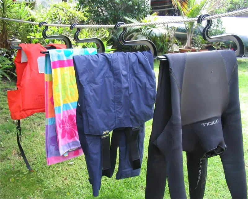 Wetsuit Drying Hanger | No Stress Points Preserves Wetsuit