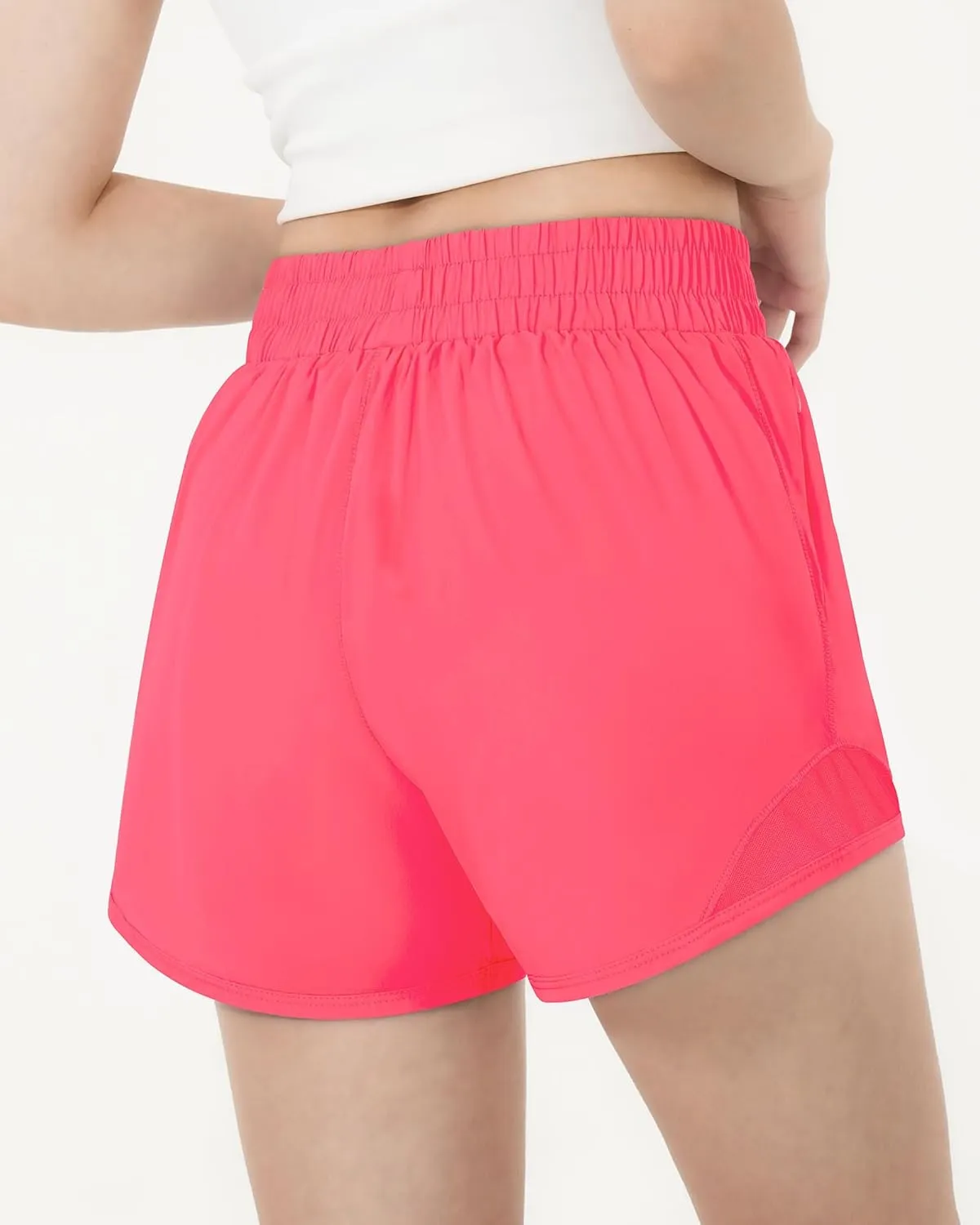 Witwot Girls Athletic Shorts for Teens Kids Running Soccer Shorts Light Weight Sports Active Shorts with Zip Pocket