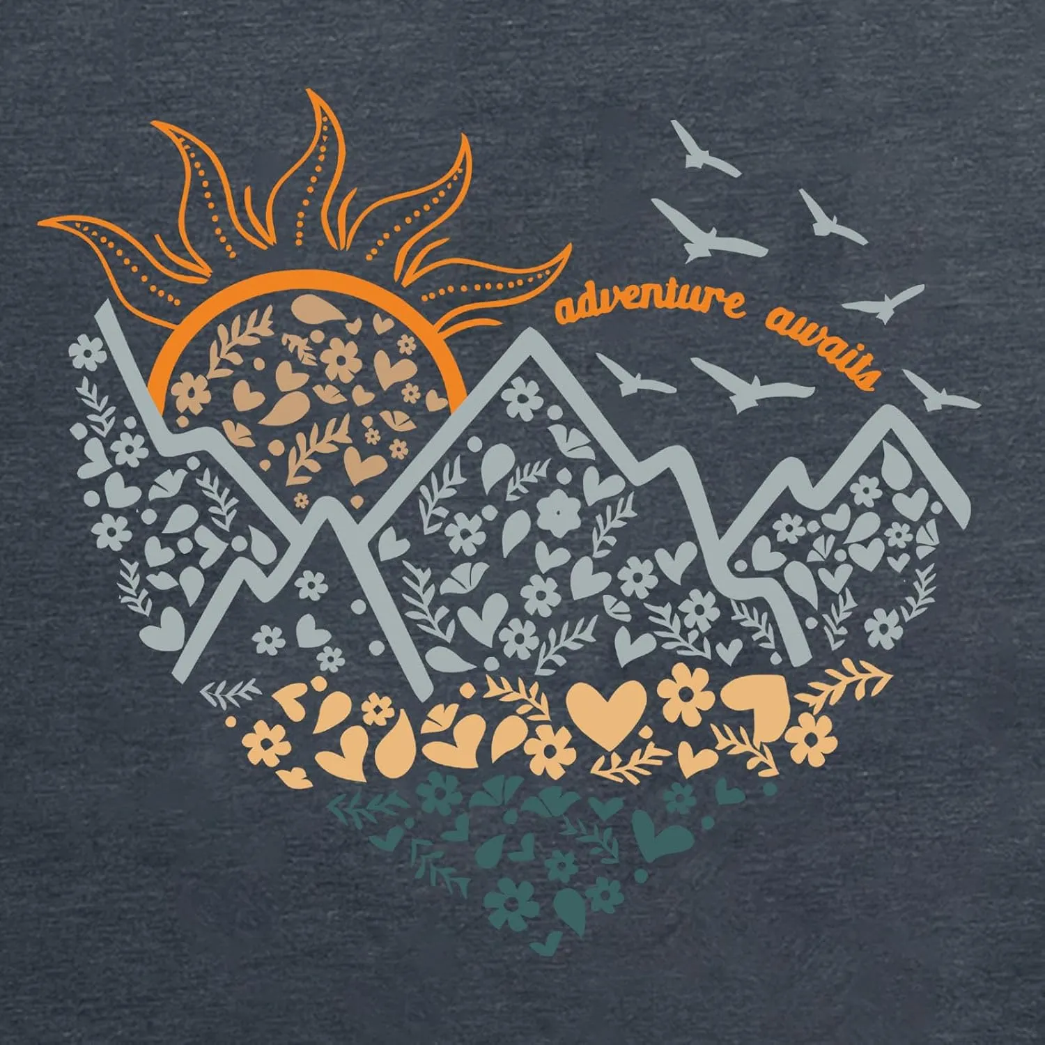 YITAN Women Adventure Tshirt Cute Graphic Tees